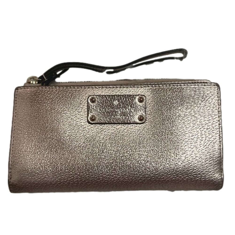 KATE Spade Layton Wellesley Leather Zip Wallet Wristlet